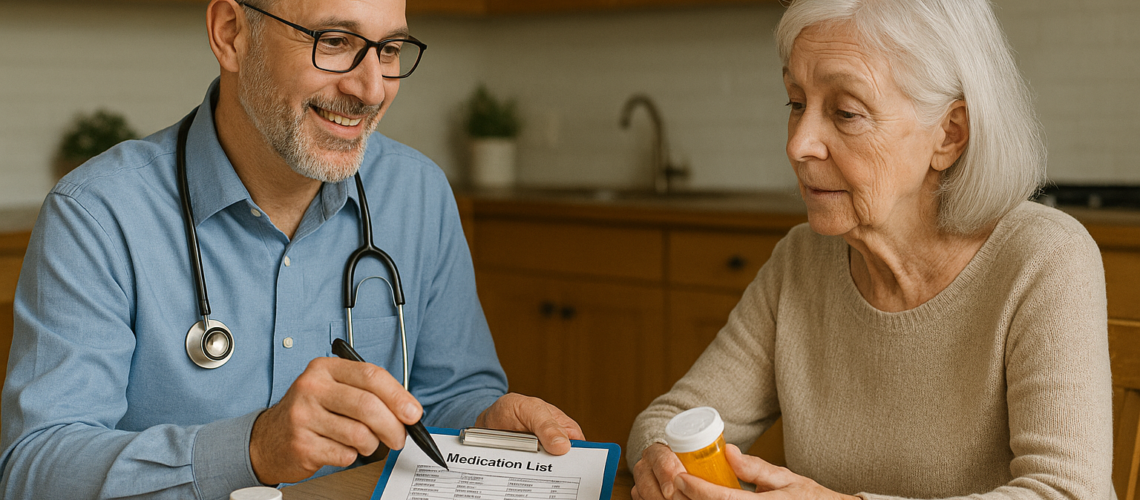 Less Can Be Safer: Rethinking Prescriptions with a Medication-Review Visit